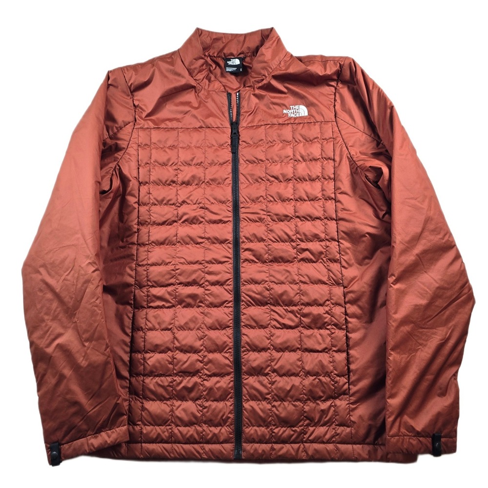 The North Face Thermoball Eco Jacket Mens MT Medium Tall Rust Liner Puffer